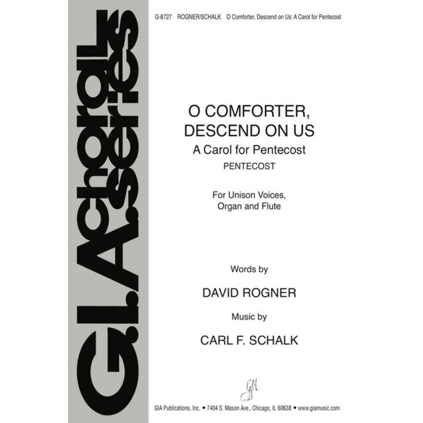 O Comforter, Descend on Us - Instrument edition : Flute