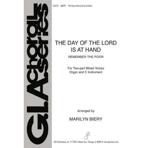 The Day of the Lord Is at Hand : C Instrument