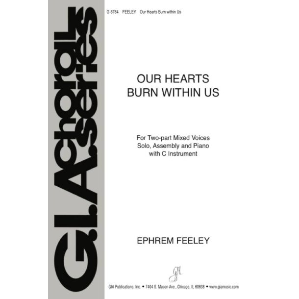 Our Hearts Burn within Us : C Instrument