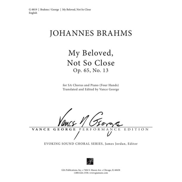 My Beloved, Not So Close