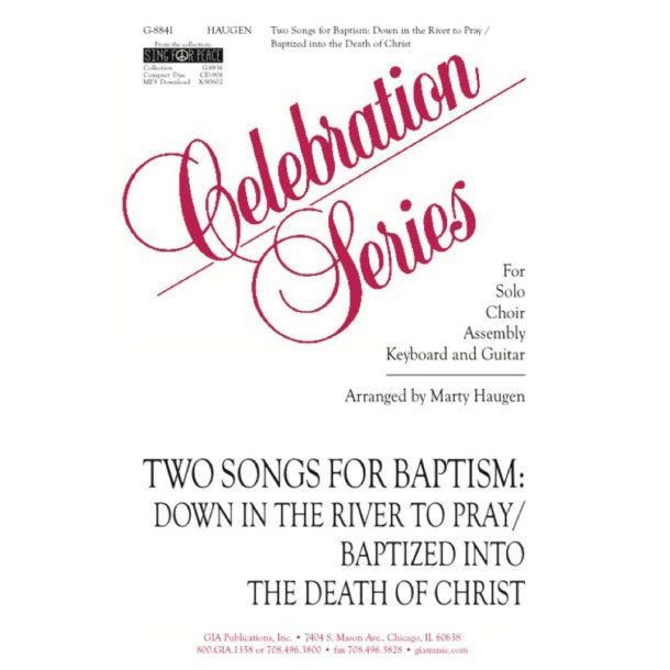 Two Songs for Baptism - Guitar edition : Guitar