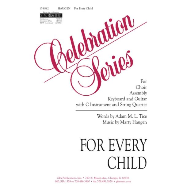 For Every Child - Guitar edition : Guitar