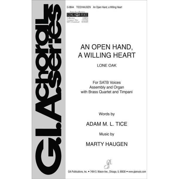 An Open Hand, a Willing Heart