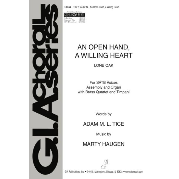 An Open Hand, a Willing Heart