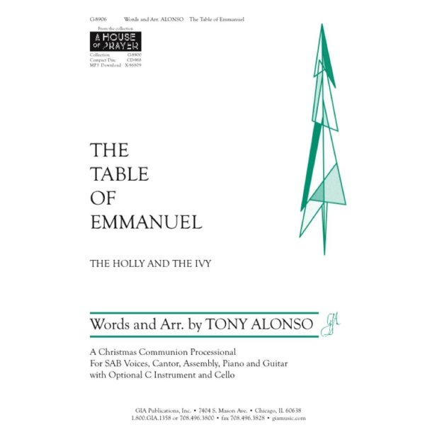 The Table of Emmanuel - Guitar edition : A Christmas Communion Processional