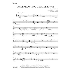 Guide Me, O Thou Great Jehovah-Instrument edition : Horn in F- Trombone