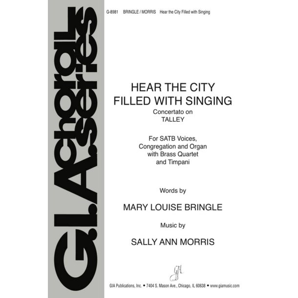 Hear the City Filled with Singing-Instrument Ed.