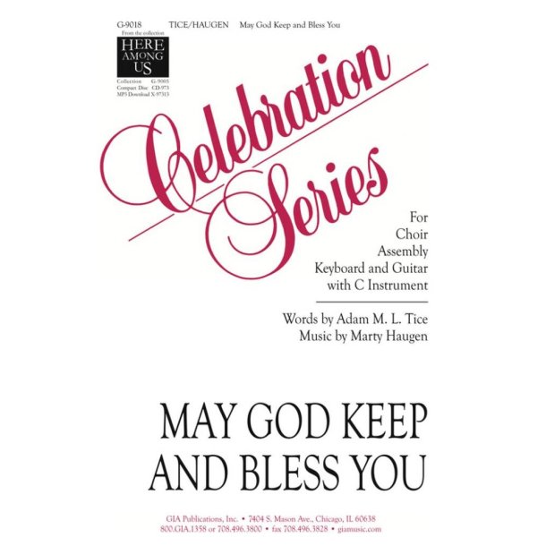 May God Keep and Bless You : C Instrument