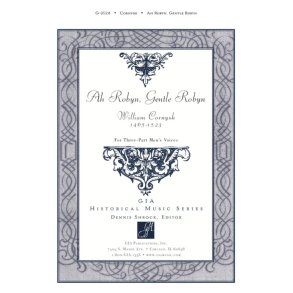 Ah Robyn, Gentle Robyn : 3-Part Equal Choir