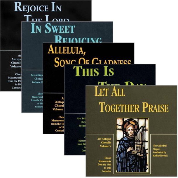 Ars Antiqua Choralis : Complete set of 5 CDs