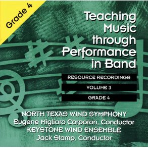 Teaching Music through Performance in Band, Vol. 3 : Resource Recordings, Grade 4 3 CD set
