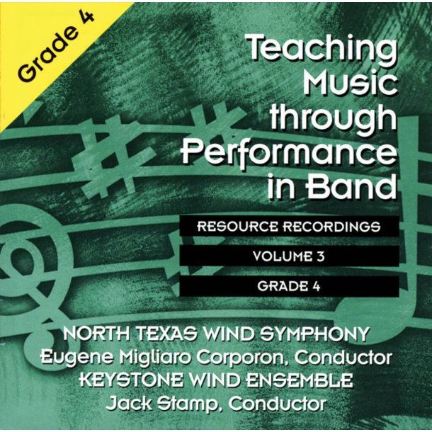 Teaching Music through Performance in Band, Vol. 3 : Resource Recordings, Grade 4 3 CD set