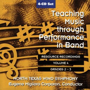 Teaching Music through Performance in Band Vol. 4 : 4 CD
