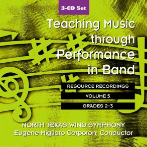 Teaching Music Through Performance in Band, Vol. 5 : Resource Recordings, Grade 2 and 3 3 CD set