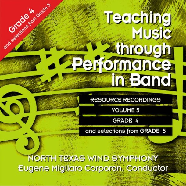 Teaching Music through Performance in Band, Vol. 5 : Resource Recordings, Grade 4 and Selections from Grade 5 3 CD set