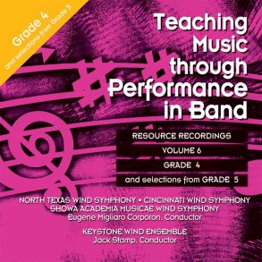 Teaching Music through Performance in Band, Vol. 6 : Resource Recordings, Grade 4 and Selections from Grade 5 3 CD set