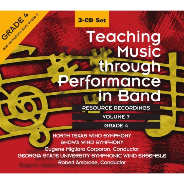 Teaching Music through perf. in Band, V. 7 Gr. 4 : Resource Recordings 3-CD set