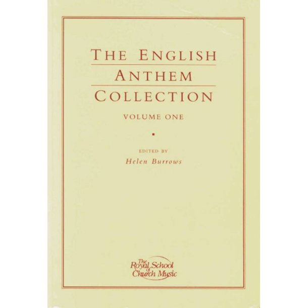 The English Anthem Collection : Volume One