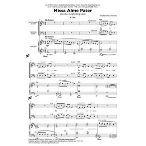 Missa Alme Pater