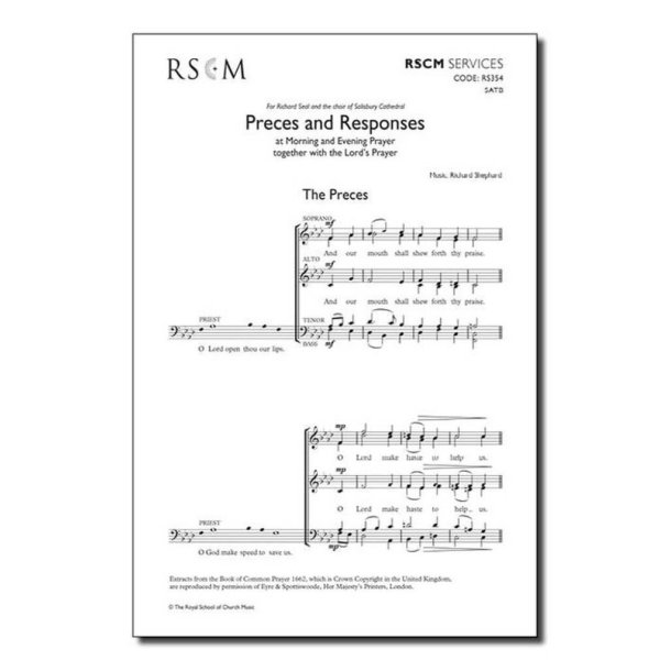 Preces and Responses / Lord's Prayer