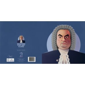 Pop Art Icons Bach Card