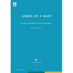 Legend of a Giant : for Alto Saxophone and Wind Band