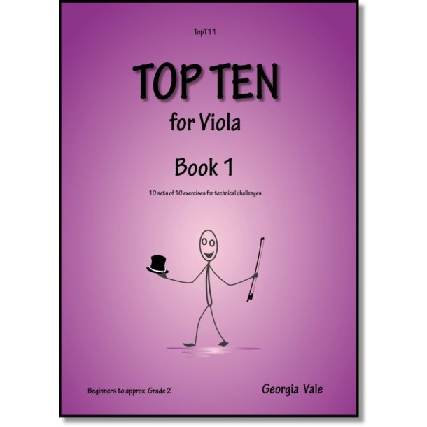 Top Ten for Viola Book 1