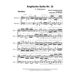 Englische Suite Nr. 2, 1. Pr&auml;ludium