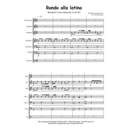 Rondo alla latina : Movement 3 from Sonata No. 11, KV 331
