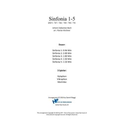 Sinfonia 1-5
