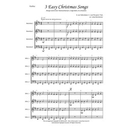 3 Easy Christmas Songs : Medley: Morgen kommt der Weihnachtsmann / Jingle Bells / Es schneielet