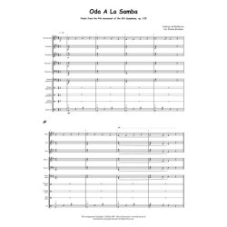 Oda A La Samba : Finale from the 4th movement of the 9th Symphony, op. 125