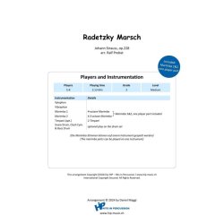 Radetzky Marsch : Op. 228