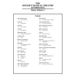 Singer's Musical Theatre Anthology: Duets Volume 3
