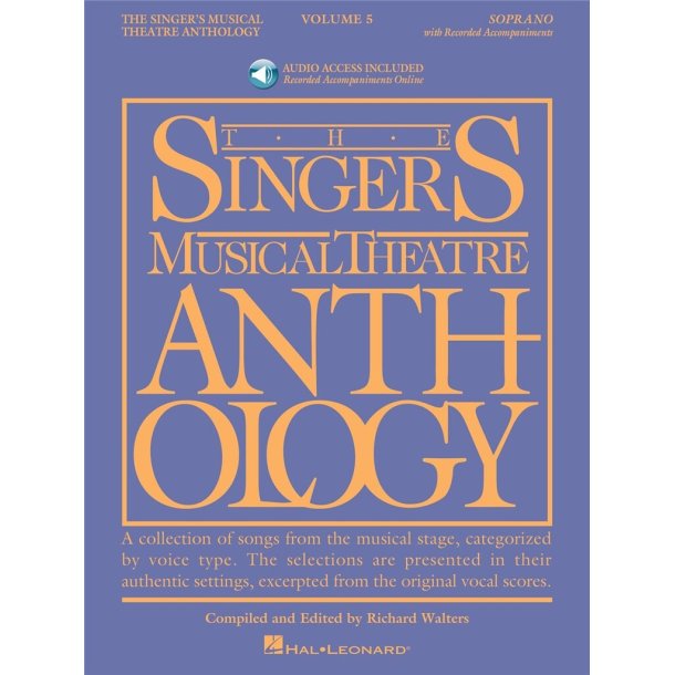 The Singer's Musical Theatre Anthology - Volume 5 : Soprano Book/Online Audio