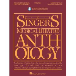 Singer's Musical Theatre Anthology - Volume 5 : Baritone/Bass Book with Online Audio
