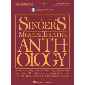 Singer's Musical Theatre Anthology - Volume 5 : Baritone/Bass Book with Online Audio