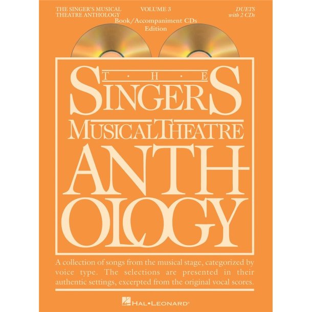 Singer's Musical Theatre Anthology: Duets Volume 3 : Book/CDs