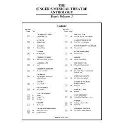 Singer's Musical Theatre Anthology: Duets Volume 3 : Book/CDs