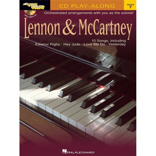 Lennon & McCartney : E-Z Play Today CD Play-Along Volume 7