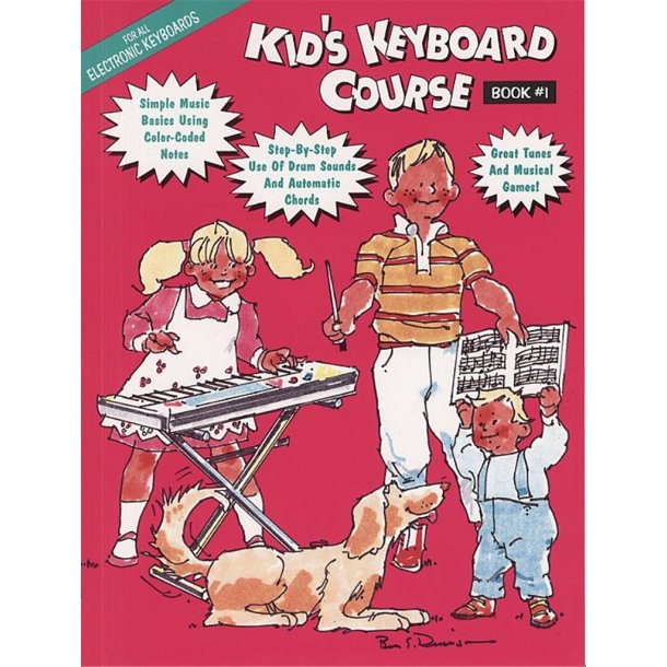 Kid's Keyboard Course - Book 1 : E-Z Play Today Volume