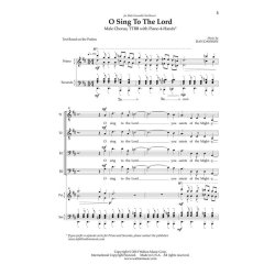 O Sing to the Lord