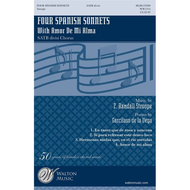 Four Spanish Sonnets : with Amor De Mi Alma