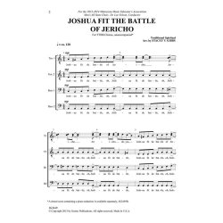 Joshua Fit the Battle of Jericho