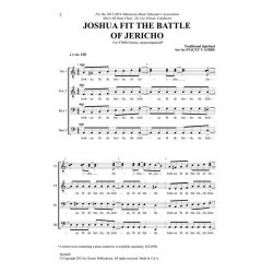 Joshua Fit the Battle of Jericho