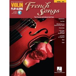 French Songs : Violin Play-Along Volume 44