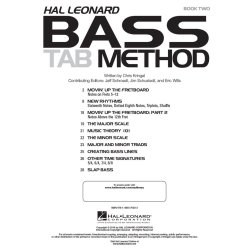 Hal Leonard Bass Tab Method - Book 2