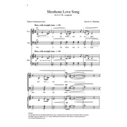 Shoshone Love Song : from Three Native American Songs