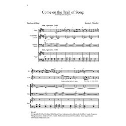 Come on the Trail of Song : from Three Native American Songs