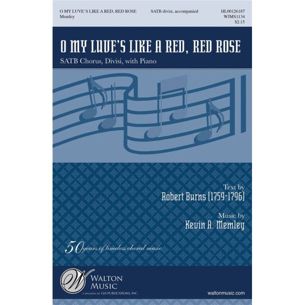 O My Luve's Like a Red, Red Rose